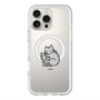 スリムプロテクションプレミアムケース with MagSafe［ オリジナル - CASEPLAYネコ - saba ］