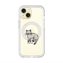 スリムプロテクションプレミアムケース with MagSafe［ オリジナル - CASEPLAYネコ - pointed ］
