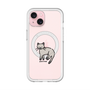 スリムプロテクションプレミアムケース with MagSafe［ オリジナル - CASEPLAYネコ - pointed ］