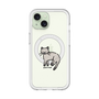 スリムプロテクションプレミアムケース with MagSafe［ オリジナル - CASEPLAYネコ - pointed ］