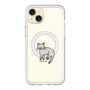 スリムプロテクションプレミアムケース with MagSafe［ オリジナル - CASEPLAYネコ - pointed ］