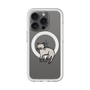 スリムプロテクションプレミアムケース with MagSafe［ オリジナル - CASEPLAYネコ - pointed ］