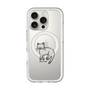 スリムプロテクションプレミアムケース with MagSafe［ オリジナル - CASEPLAYネコ - pointed ］