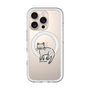 スリムプロテクションプレミアムケース with MagSafe［ オリジナル - CASEPLAYネコ - pointed ］