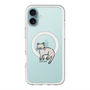 スリムプロテクションプレミアムケース with MagSafe［ オリジナル - CASEPLAYネコ - pointed ］
