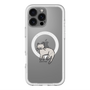 スリムプロテクションプレミアムケース with MagSafe［ オリジナル - CASEPLAYネコ - pointed ］