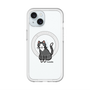 スリムプロテクションプレミアムケース with MagSafe［ オリジナル - CASEPLAYネコ - tuxedo ］