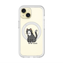 スリムプロテクションプレミアムケース with MagSafe［ オリジナル - CASEPLAYネコ - tuxedo ］