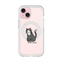 スリムプロテクションプレミアムケース with MagSafe［ オリジナル - CASEPLAYネコ - tuxedo ］