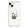 スリムプロテクションプレミアムケース with MagSafe［ オリジナル - CASEPLAYネコ - tuxedo ］