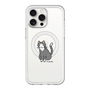 スリムプロテクションプレミアムケース with MagSafe［ オリジナル - CASEPLAYネコ - tuxedo ］