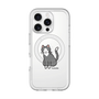 スリムプロテクションプレミアムケース with MagSafe［ オリジナル - CASEPLAYネコ - tuxedo ］