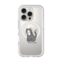 スリムプロテクションプレミアムケース with MagSafe［ オリジナル - CASEPLAYネコ - tuxedo ］