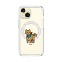 スリムプロテクションプレミアムケース with MagSafe［ オリジナル - CASEPLAYイヌ - shiba ］