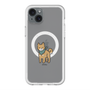 スリムプロテクションプレミアムケース with MagSafe［ オリジナル - CASEPLAYイヌ - shiba ］