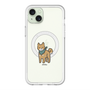 スリムプロテクションプレミアムケース with MagSafe［ オリジナル - CASEPLAYイヌ - shiba ］