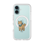 スリムプロテクションプレミアムケース with MagSafe［ オリジナル - CASEPLAYイヌ - shiba ］