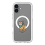 スリムプロテクションプレミアムケース with MagSafe［ オリジナル - CASEPLAYイヌ - shiba ］