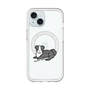 スリムプロテクションプレミアムケース with MagSafe［ オリジナル - CASEPLAYイヌ - border collie ］