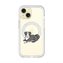 スリムプロテクションプレミアムケース with MagSafe［ オリジナル - CASEPLAYイヌ - border collie ］