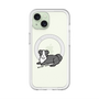 スリムプロテクションプレミアムケース with MagSafe［ オリジナル - CASEPLAYイヌ - border collie ］