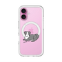 スリムプロテクションプレミアムケース with MagSafe［ オリジナル - CASEPLAYイヌ - border collie ］