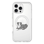 スリムプロテクションプレミアムケース with MagSafe［ オリジナル - CASEPLAYイヌ - border collie ］