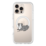 スリムプロテクションプレミアムケース with MagSafe［ オリジナル - CASEPLAYイヌ - border collie ］