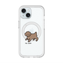 スリムプロテクションプレミアムケース with MagSafe［ オリジナル - CASEPLAYイヌ - toy pooh ］