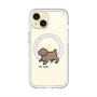スリムプロテクションプレミアムケース with MagSafe［ オリジナル - CASEPLAYイヌ - toy pooh ］