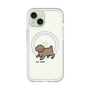 スリムプロテクションプレミアムケース with MagSafe［ オリジナル - CASEPLAYイヌ - toy pooh ］