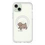 スリムプロテクションプレミアムケース with MagSafe［ オリジナル - CASEPLAYイヌ - toy pooh ］