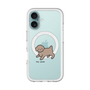 スリムプロテクションプレミアムケース with MagSafe［ オリジナル - CASEPLAYイヌ - toy pooh ］