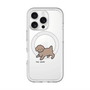 スリムプロテクションプレミアムケース with MagSafe［ オリジナル - CASEPLAYイヌ - toy pooh ］