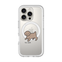 スリムプロテクションプレミアムケース with MagSafe［ オリジナル - CASEPLAYイヌ - toy pooh ］