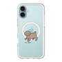 スリムプロテクションプレミアムケース with MagSafe［ オリジナル - CASEPLAYイヌ - toy pooh ］
