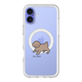 スリムプロテクションプレミアムケース with MagSafe［ オリジナル - CASEPLAYイヌ - toy pooh ］