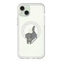 スリムプロテクションプレミアムケース with MagSafe［ オリジナル - CASEPLAYイヌ - dachsund ］