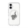スリムプロテクションプレミアムケース with MagSafe［ オリジナル - CASEPLAYイヌ - dachsund ］