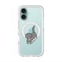 スリムプロテクションプレミアムケース with MagSafe［ オリジナル - CASEPLAYイヌ - dachsund ］