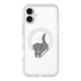スリムプロテクションプレミアムケース with MagSafe［ オリジナル - CASEPLAYイヌ - dachsund ］