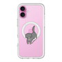 スリムプロテクションプレミアムケース with MagSafe［ オリジナル - CASEPLAYイヌ - dachsund ］