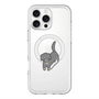 スリムプロテクションプレミアムケース with MagSafe［ オリジナル - CASEPLAYイヌ - dachsund ］