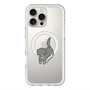 スリムプロテクションプレミアムケース with MagSafe［ オリジナル - CASEPLAYイヌ - dachsund ］