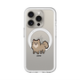 スリムプロテクションプレミアムケース with MagSafe［ オリジナル - CASEPLAYイヌ - pome ］