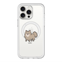 スリムプロテクションプレミアムケース with MagSafe［ オリジナル - CASEPLAYイヌ - pome ］
