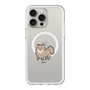 スリムプロテクションプレミアムケース with MagSafe［ オリジナル - CASEPLAYイヌ - pome ］