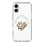 スリムプロテクションプレミアムケース with MagSafe［ オリジナル - CASEPLAYイヌ - pome ］