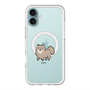 スリムプロテクションプレミアムケース with MagSafe［ オリジナル - CASEPLAYイヌ - pome ］