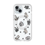スリムプロテクションプレミアムケース with MagSafe［ オリジナル - CASEPLAYネコ総柄 - color ］